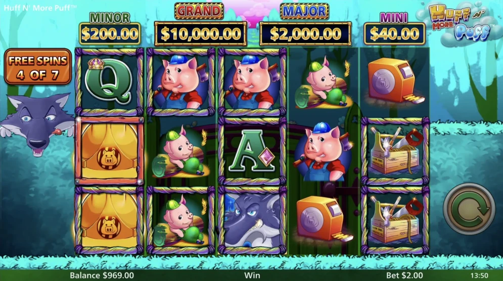 Huff N' More Puff Slot