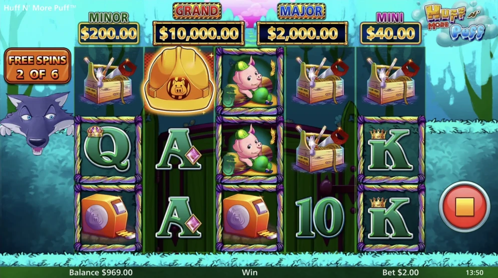 Huff N' More Puff Slot